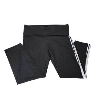 Victoria's Secret Side Stripe Legging Black Women Size S